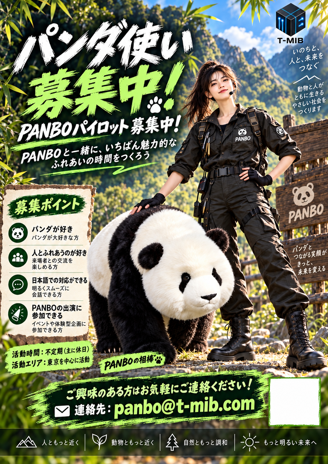 PANBO Pilot recruitment poster